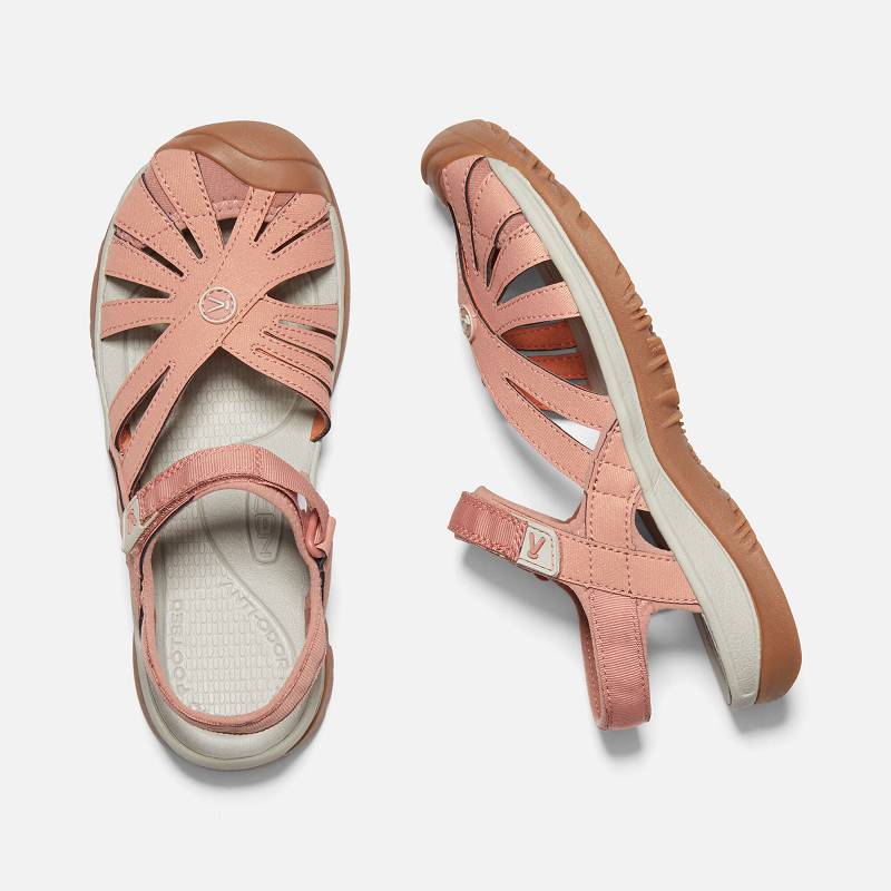 Keen Rose Trekkingsandalen Damen DE-58716 Rose/Gold - Keen Damenschuhe Rosa